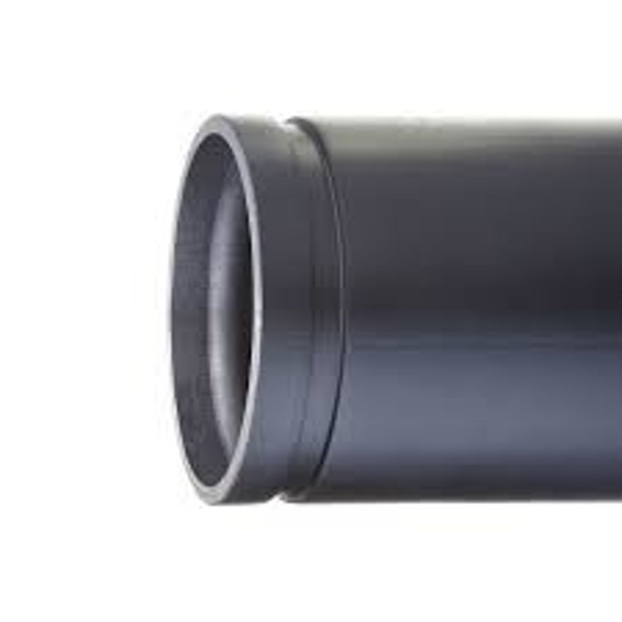 Pace Supply Steel Pipe, 11/2 in, 21 ft L, Black, Groove, SCH 10
